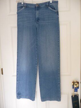 J JILL FULL LEG HIGH RISE TROUSER JEANS – SIZE 14R